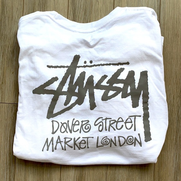 STUSSY DSM LONDON TEE. RARE. NEW. NEVER WORN. - Picture 2 of 2